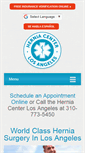 Mobile Screenshot of herniacenterlosangeles.com